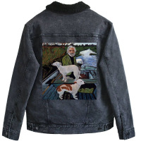 Trending Goodfellas Painting-fn0nc Unisex Sherpa-lined Denim Jacket | Artistshot