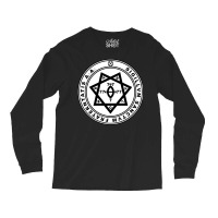 Aleister Crowley Seal   Occult   Thelema   Magick Long Sleeve Shirts | Artistshot