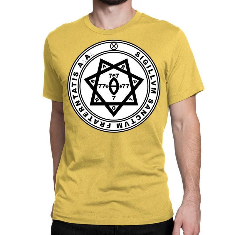 Aleister Crowley Seal   Occult   Thelema   Magick Classic T-shirt by achalemoeratu | Artistshot