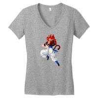 Super Saiyan 4 Son Goku Women's V-neck T-shirt | Artistshot