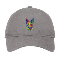 Multicolored Fox Adjustable Cap | Artistshot