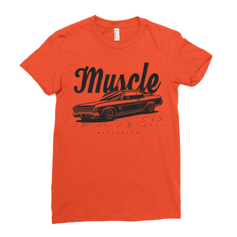 Muscle Nova Ss Ladies Fitted T-Shirt by ivenalkokoq | Artistshot