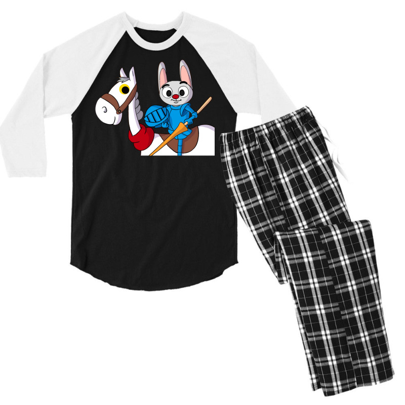 Crusader Rabbit Colour Men's 3/4 Sleeve Pajama Set | Artistshot