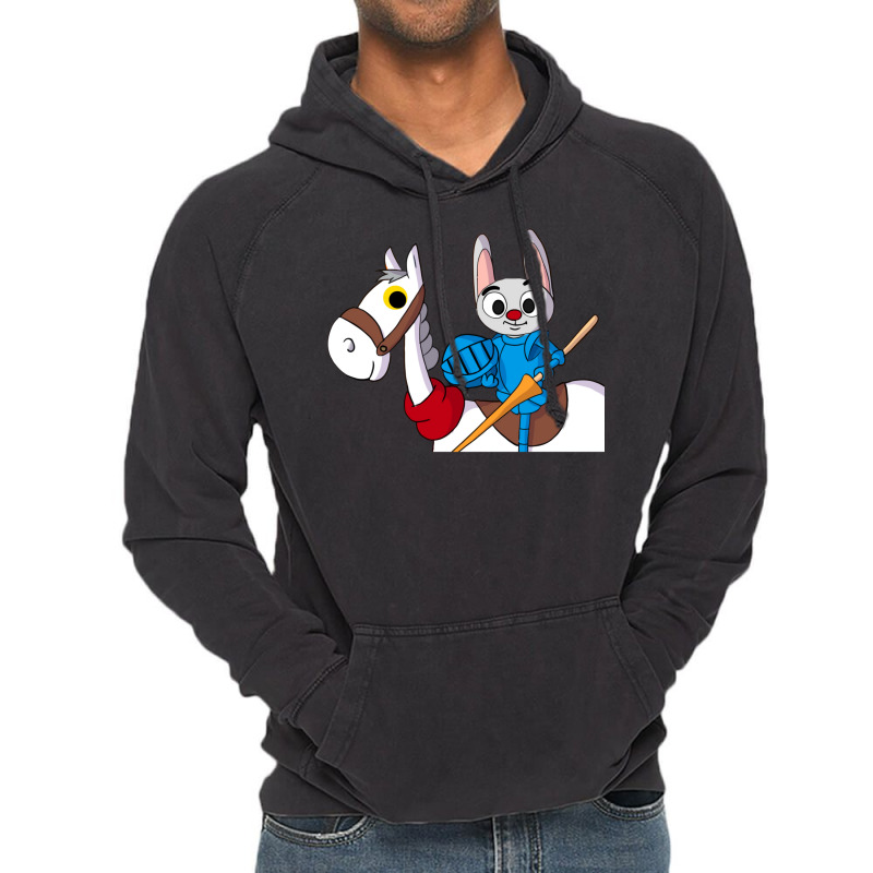 Crusader Rabbit Colour Vintage Hoodie | Artistshot