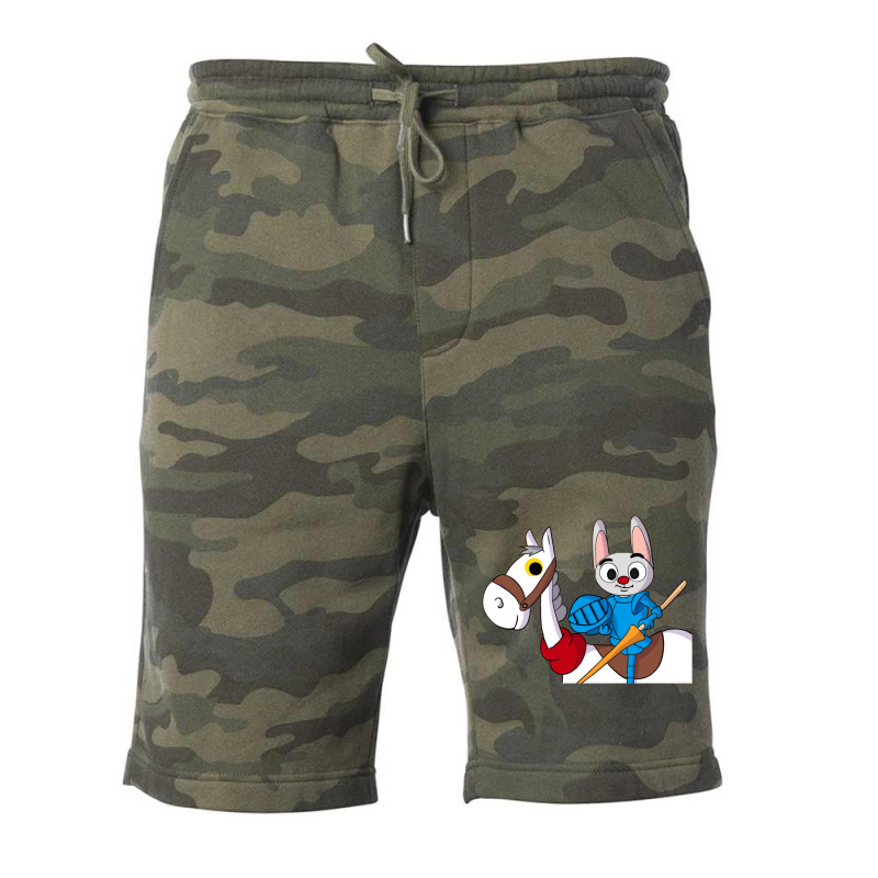 Crusader Rabbit Colour Fleece Short | Artistshot