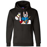 Crusader Rabbit Colour Champion Hoodie | Artistshot