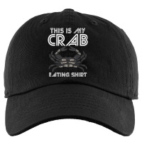 Crab Eating Seafood Butcher Crawfish Lobster Kids Cap | Artistshot