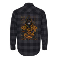 Egyptian God Of Death Anubis Flannel Shirt | Artistshot