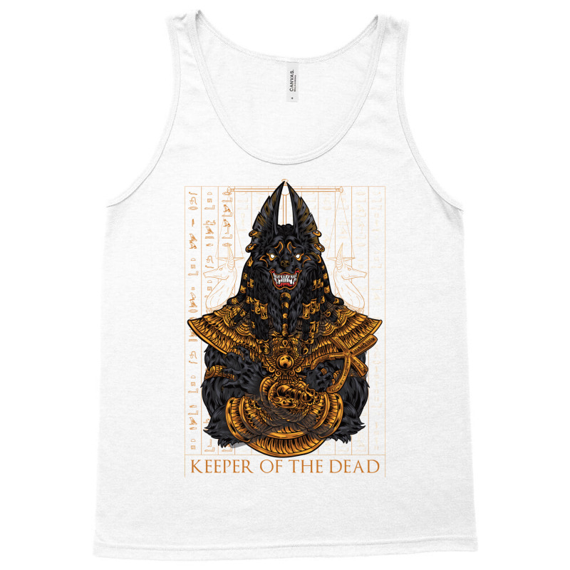 Egyptian God Of Death Anubis Tank Top | Artistshot