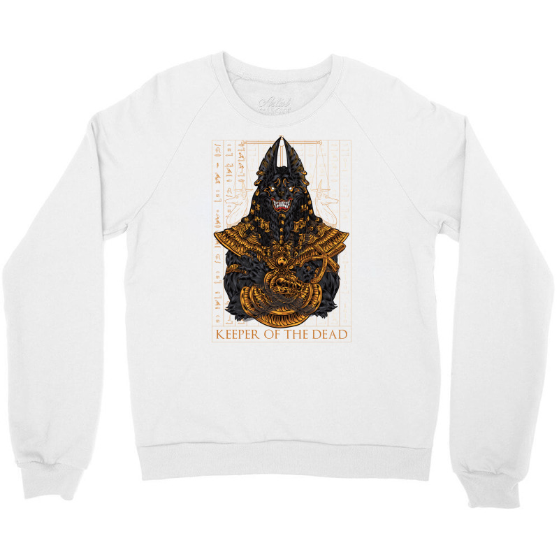 Egyptian God Of Death Anubis Crewneck Sweatshirt | Artistshot