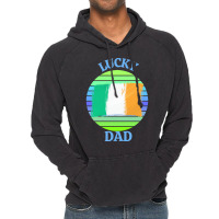 One Lucky Dad T  Shirtone Lucky Dad T  Shirt Vintage Hoodie | Artistshot