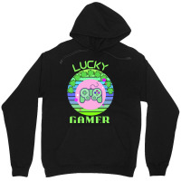 One Lucky Gamer T  Shirtone Lucky Gamer T  Shirt (1) Unisex Hoodie | Artistshot