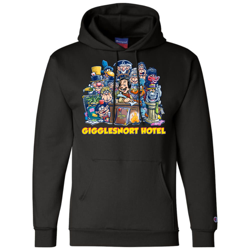 Gigglesnort Hotel Champion Hoodie | Artistshot