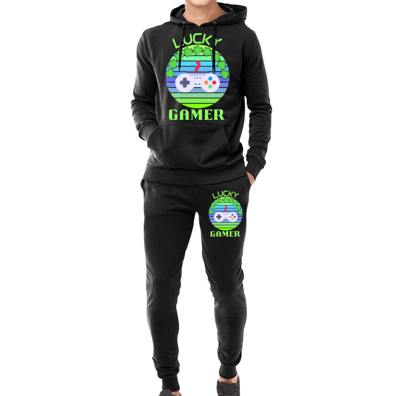 One Lucky Gamer T  Shirtone Lucky Gamer T  Shirt (2) Hoodie & Jogger Set | Artistshot