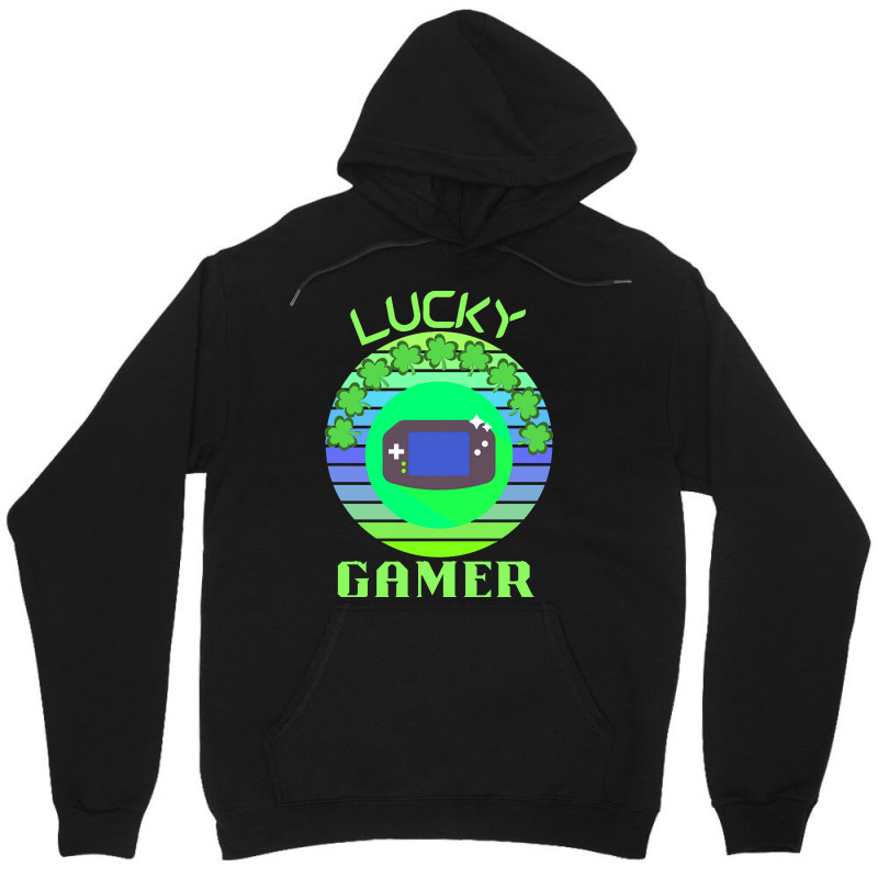 One Lucky Gamer T  Shirtone Lucky Gamer T  Shirt (3) Unisex Hoodie | Artistshot