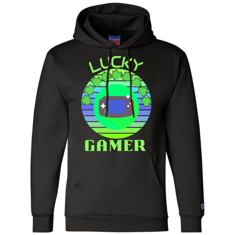 One Lucky Gamer T  Shirtone Lucky Gamer T  Shirt (3) Champion Hoodie | Artistshot