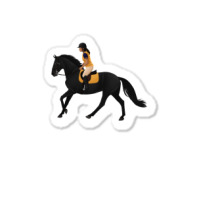 Zoe And Raven From Free Rein   Equine Rampaige Sticker | Artistshot