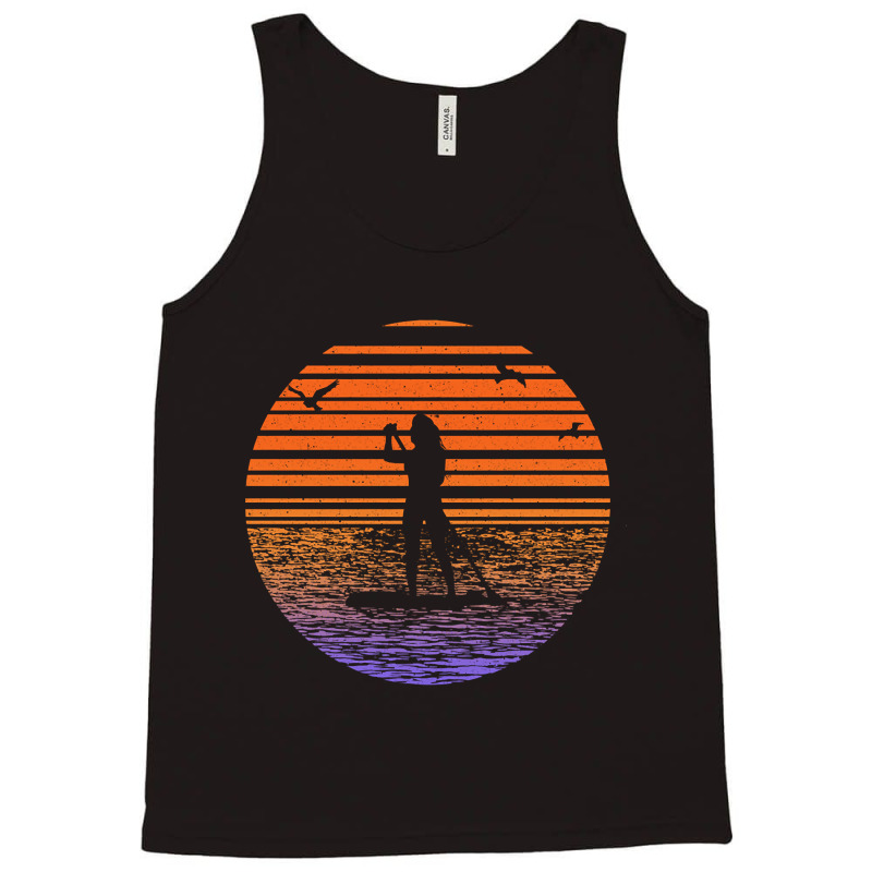 Hot Trend Sup Stand Up Paddle Boarding Stand Up Paddle Paddle And Boar Tank Top | Artistshot