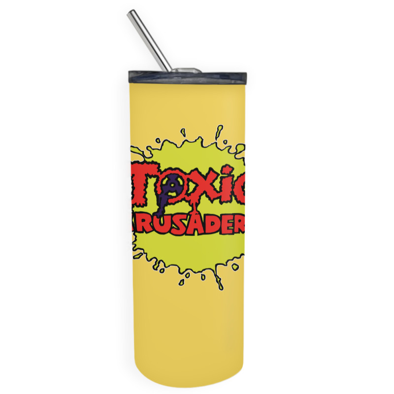 Toxic Crusaders Skinny Tumbler | Artistshot