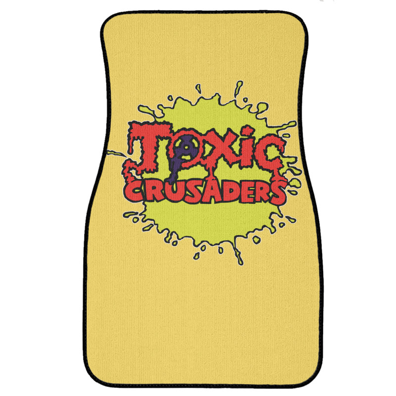 Toxic Crusaders Front Car Mat | Artistshot