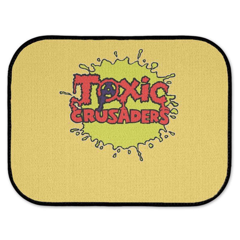 Toxic Crusaders Rear Car Mat | Artistshot