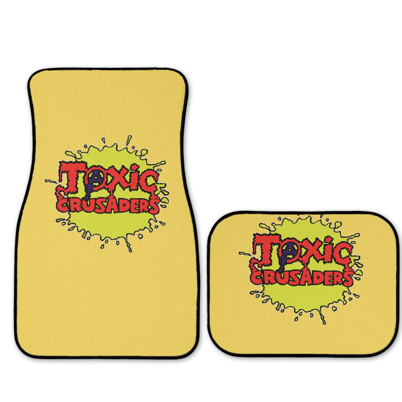 Toxic Crusaders Full Set Car Mats | Artistshot