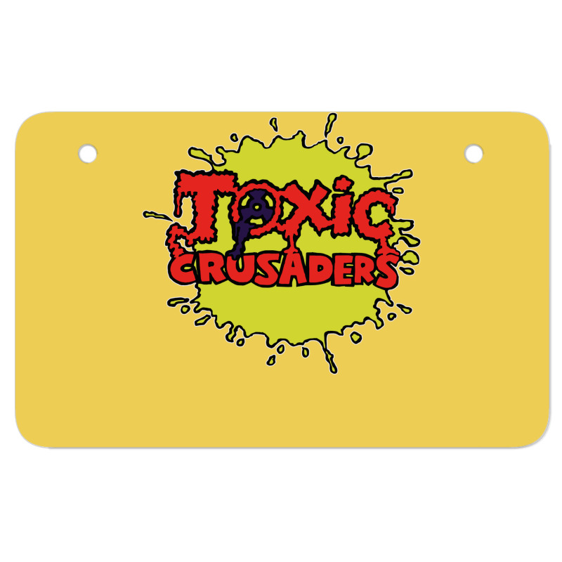 Toxic Crusaders Atv License Plate | Artistshot