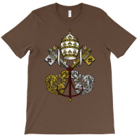 Emblem Of The Papacy Holy See T-shirt | Artistshot