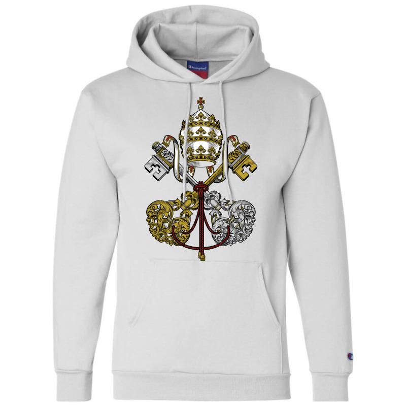 Emblem Of The Papacy Holy See Champion Hoodie | Artistshot