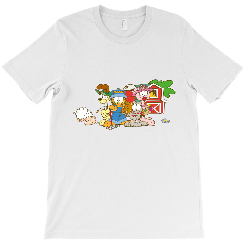 Garfiel And Friends T-Shirt by Santika | Artistshot