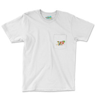 Garfiel And Friends Pocket T-shirt | Artistshot