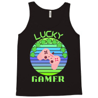 One Lucky Gamer T  Shirtone Lucky Gamer T  Shirt (6) Tank Top | Artistshot