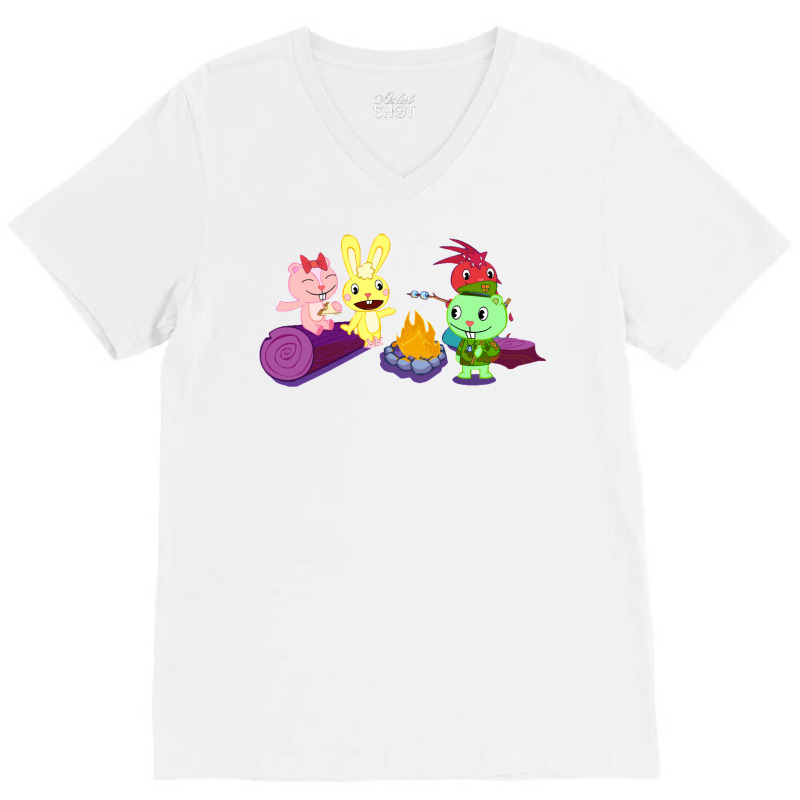 Happy Tree Friends 7 V-neck Tee | Artistshot