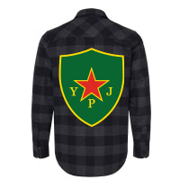 Kurdish Women's Defense Units Ypj Patch Flannel Shirt | Artistshot