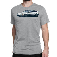 Japanese Old Cars. Crx Classic T-shirt | Artistshot