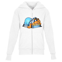 Garfiel Sleep Youth Zipper Hoodie | Artistshot