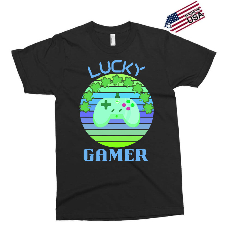 One Lucky Gamer T  Shirtone Lucky Gamer T  Shirt (8) Exclusive T-shirt | Artistshot