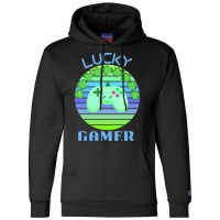 One Lucky Gamer T  Shirtone Lucky Gamer T  Shirt (8) Champion Hoodie | Artistshot