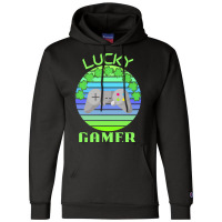 One Lucky Gamer T  Shirtone Lucky Gamer T  Shirt (9) Champion Hoodie | Artistshot