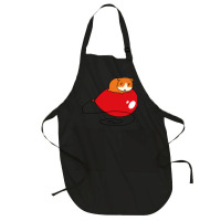 Red Balloon And Guinea Pig Full-length Apron | Artistshot