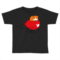 Red Balloon And Guinea Pig Toddler T-shirt | Artistshot