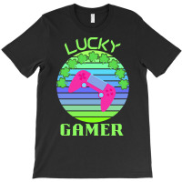 One Lucky Gamer T  Shirtone Lucky Gamer T  Shirt T-shirt | Artistshot