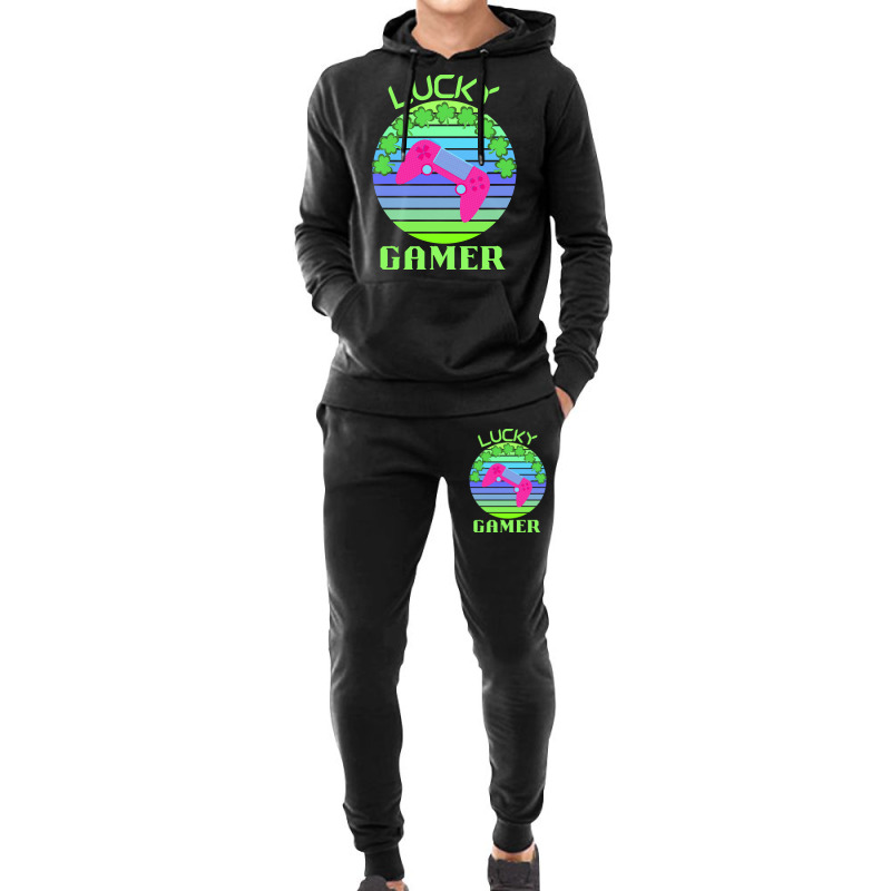 One Lucky Gamer T  Shirtone Lucky Gamer T  Shirt Hoodie & Jogger Set | Artistshot