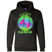 One Lucky Gamer T  Shirtone Lucky Gamer T  Shirt Champion Hoodie | Artistshot