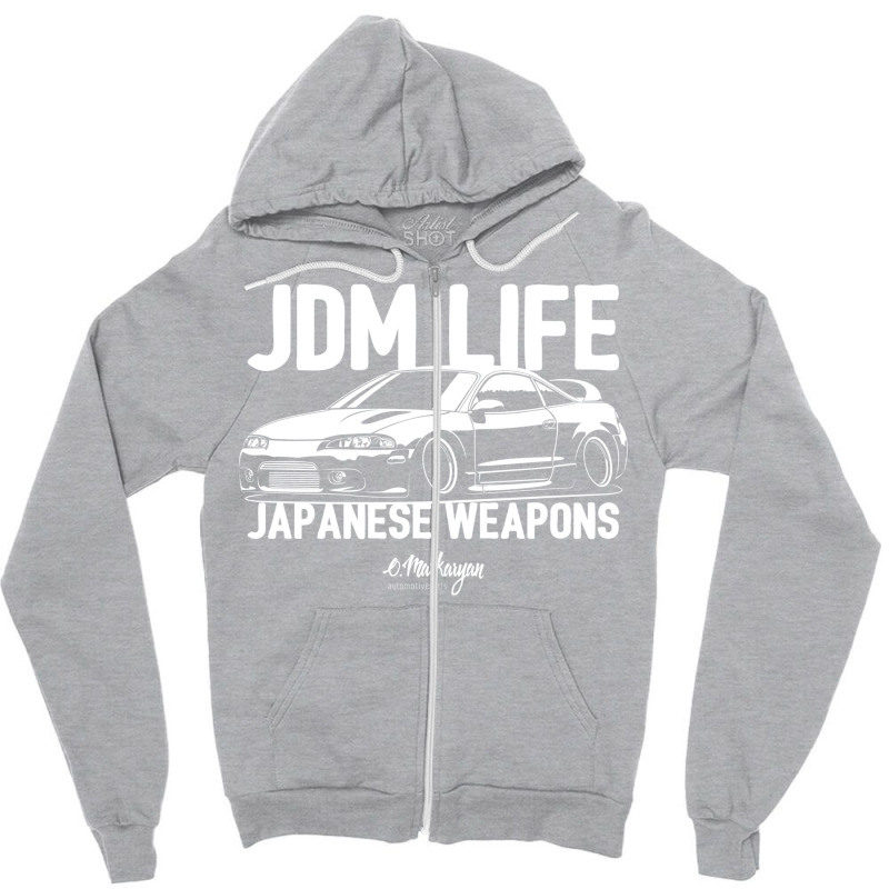 Japanese Weapons. Eclipse 1 Zipper Hoodie by smorvyayidinl | Artistshot