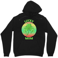 One Lucky Mom T  Shirtone Lucky Mom T  Shirt (1) Unisex Hoodie | Artistshot