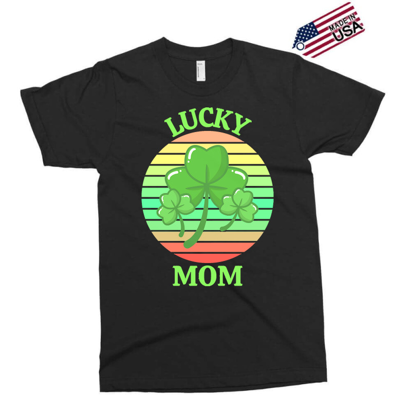 One Lucky Mom T  Shirtone Lucky Mom T  Shirt (1) Exclusive T-shirt | Artistshot