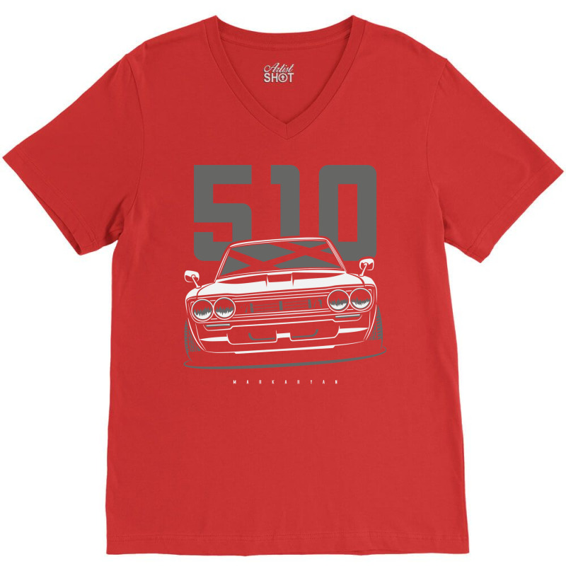 Jdm 510 V-Neck Tee by smorvyayidinl | Artistshot