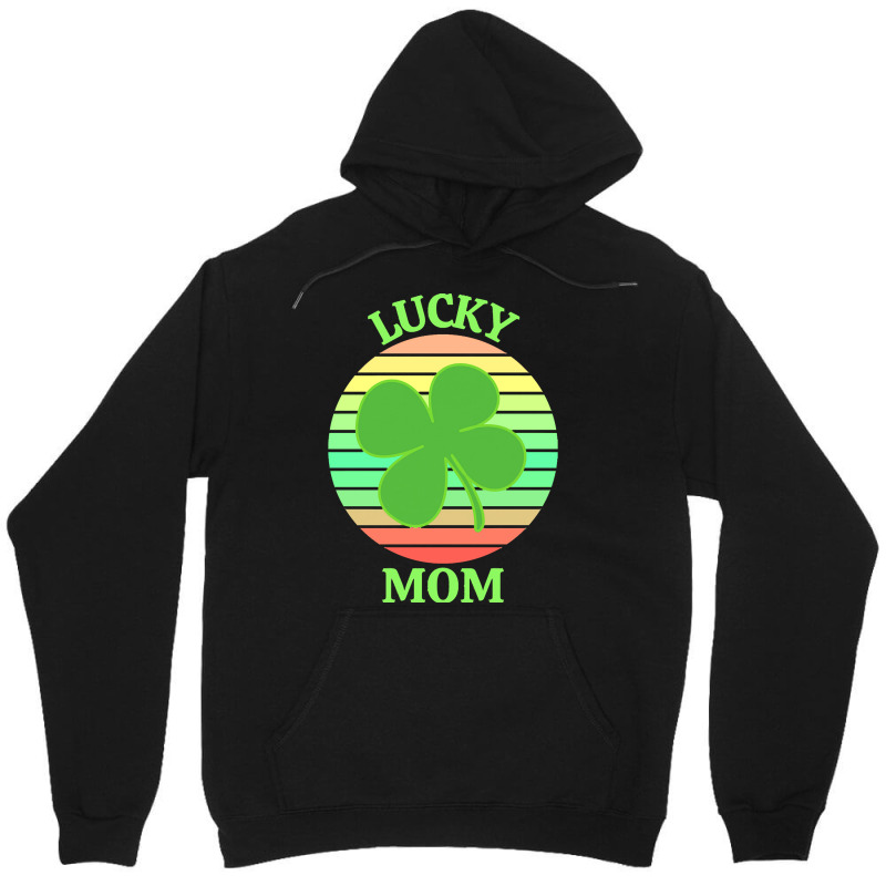 One Lucky Mom T  Shirtone Lucky Mom T  Shirt (2) Unisex Hoodie | Artistshot