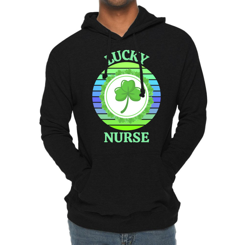 One Lucky Nurse T  Shirtone Lucky Nurse T  Shirt (1) Lightweight Hoodie | Artistshot